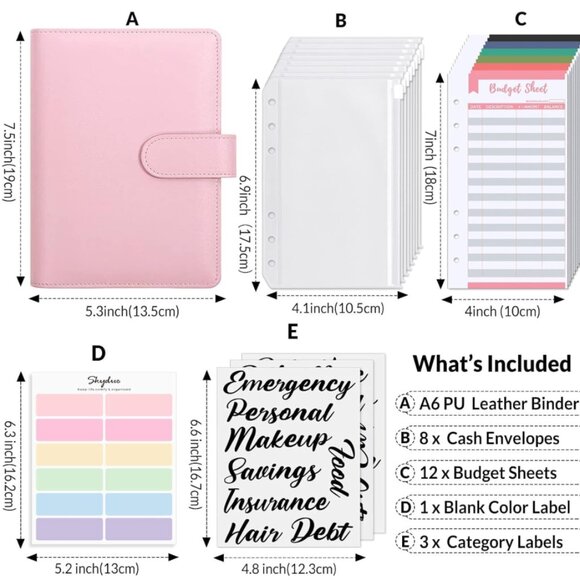 Budget Planner With Inserts - Picture 2 of 3